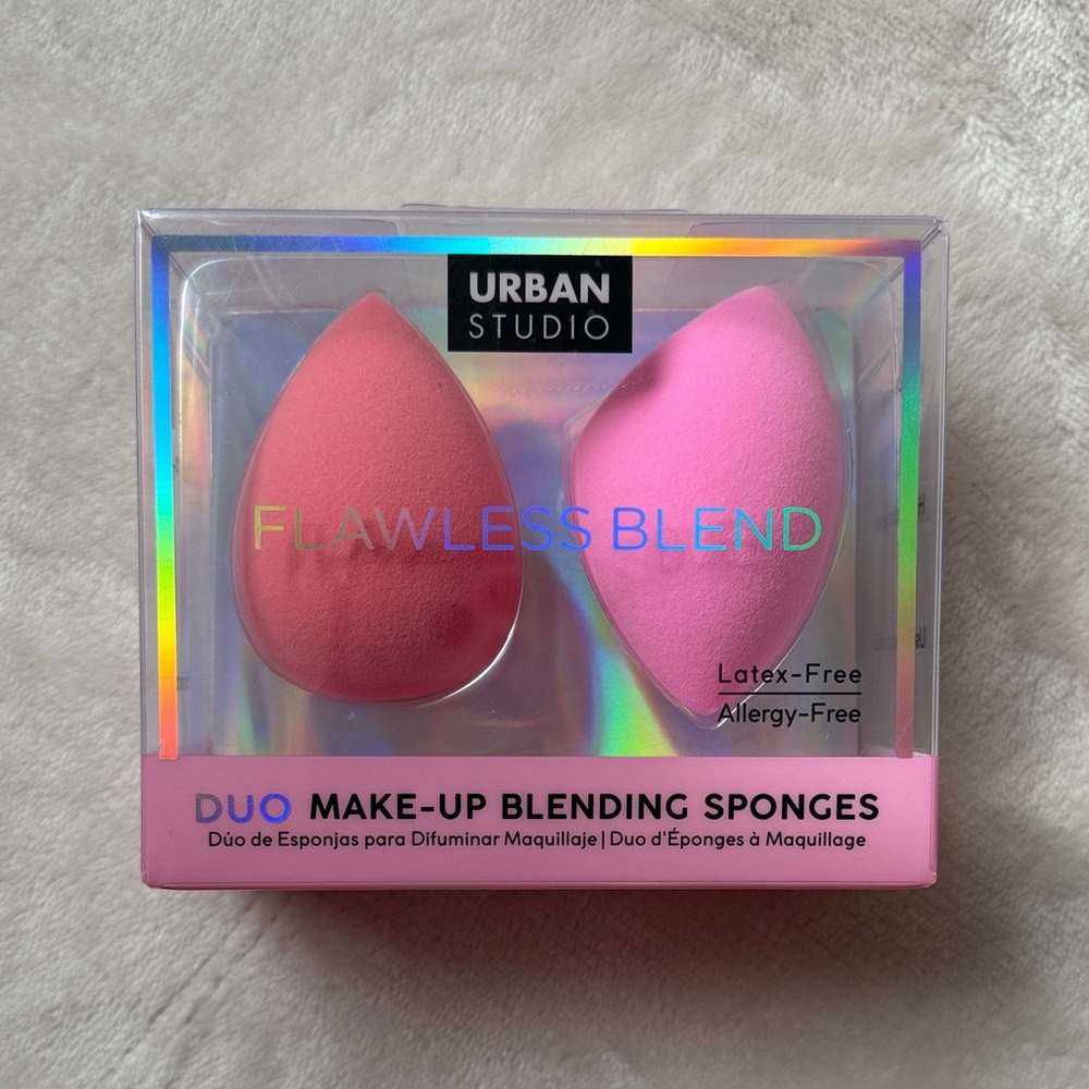 Urban Studio Duo Makeup Blending Sponges Flawless Blend